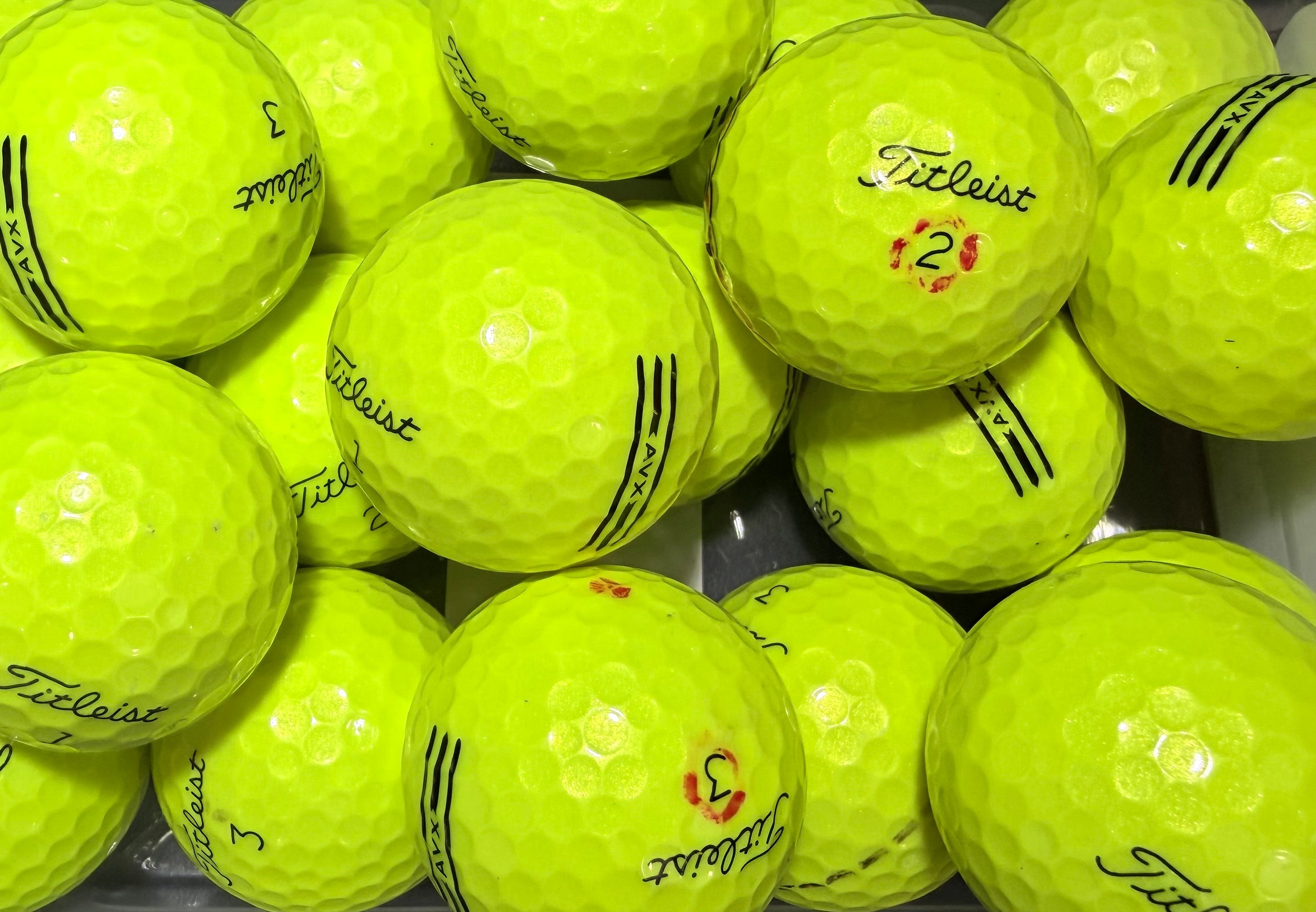 Titleist AVX Yellow