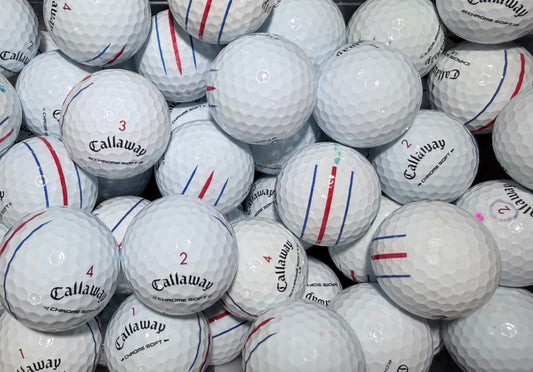 Callaway chrome soft triple tracks white
